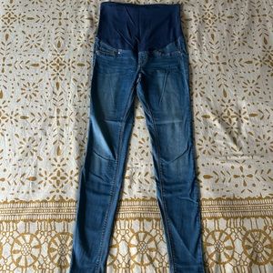 H&M Super Skinny High Rib Mama Jeans